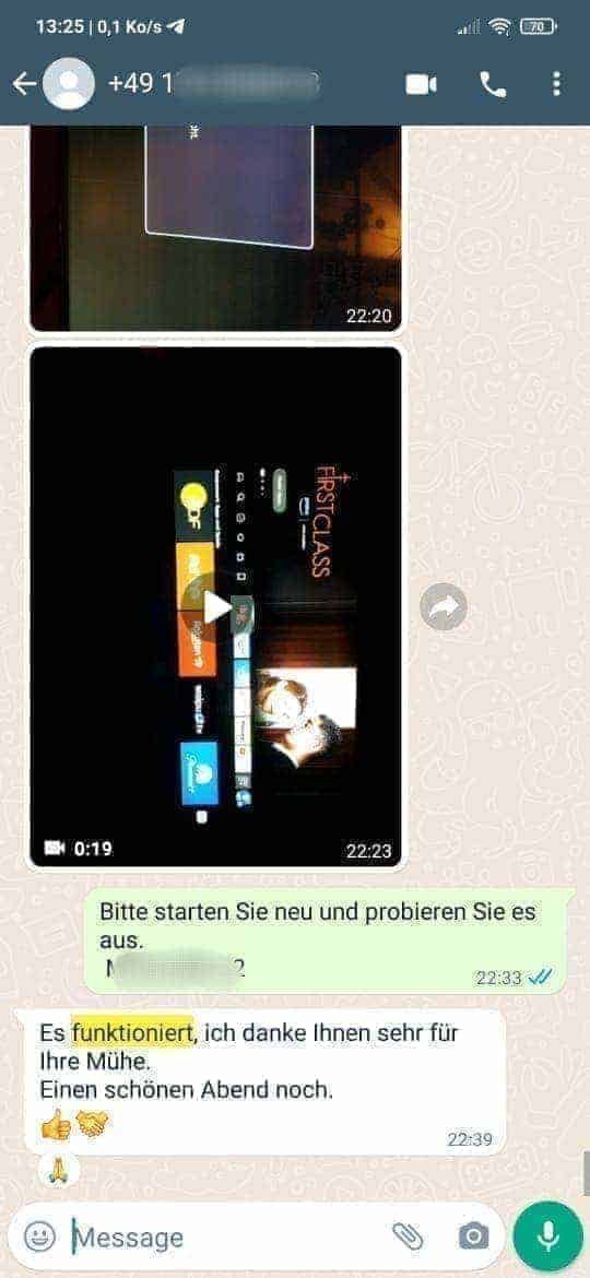 IPTV France WhatSapp Review 3